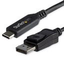 StarTech 6ft/1.8m USB C to Displayport 1.4 Cable Adapter - 4K/5K/8K USB Type C to DP 1.4 Monitor Video Converter Cable - HDR/HBR3/DSC
