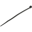 StarTech 4"(10cm) Cable Ties, 7/8"(22mm) Dia, 18lb(8kg) Tensile Strength, Nylon Self Locking Zip Ties, UL Listed, 100 Pack, Black, TAA