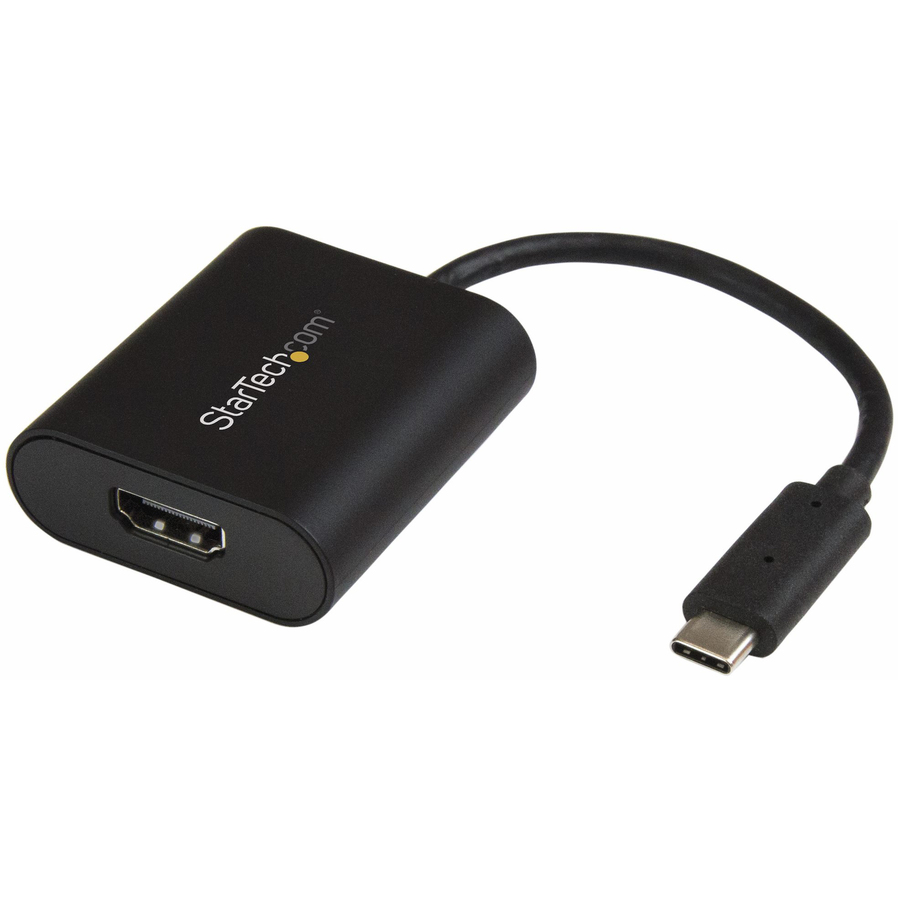 StarTech USB C to 4K HDMI Adapter - 4K 60Hz - Thunderbolt 3 Compatible - USB Type C to HDMI Video Display Adapter