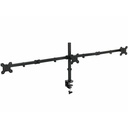 SIIG Articulating Triple Monitor Desk Mount - 13" to 32"