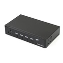 StarTech 4-Port DisplayPort KVM Switch, DP KVM Switch with Built-in USB 3.0 Hub for Peripherals, 4K 30 Hz, TAA