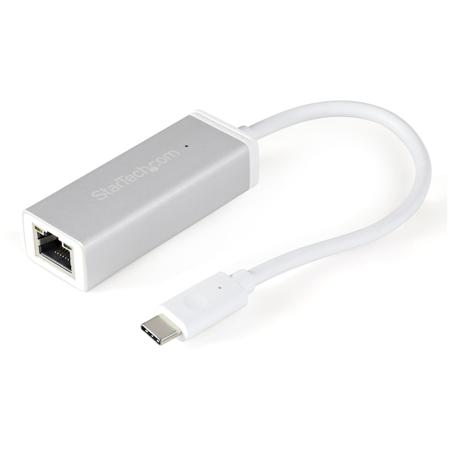 StarTech USB-C to Gigabit Ethernet Adapter - Aluminum - Thunderbolt 3 Port Compatible - USB Type C Network Adapter