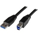 StarTech 10m 30 ft Active USB 3.0 (5Gbps) USB-A to USB-B Cable, M/M, USB A to B Cable, USB 3.2 Gen 1 , TAA