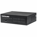 8-Port Gigabit Ethernet PoE+ Switch, IEEE 802.3at/af Power over Ethernet (PoE+/PoE) Compliant, 60 W, Desktop, Box
