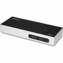 StarTech USB 3.0 Docking Station - Dual Monitor Laptop Dock with HDMI & DVI/VGA - 6x USB Type-A Hub, GbE - Universal Windows & Mac