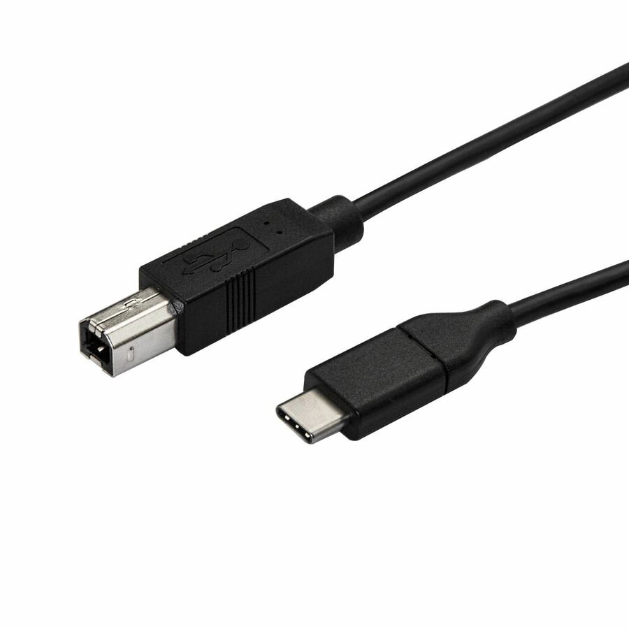 StarTech 10ft (3m) USB-B to USB-C Cable, Data Cord, USB 2.0, USB-C Data Transfer Cable