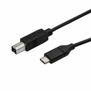 StarTech 10ft (3m) USB-B to USB-C Cable, Data Cord, USB 2.0, USB-C Data Transfer Cable