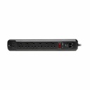 Eaton Tripp Lite Series Protect It! 7-Outlet Surge Protector, 6 ft. (1.83 m) Cord, 1080 Joules, Modem/Fax Protection, Black Housing