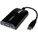 StarTech USB to VGA Adapter, External USB Video Graphics Card for PC and MAC, 1920x1200, Display Adapter - replacement for USB32VGAPRO
