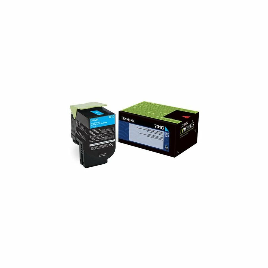 Lexmark Laser Toner Cartridge - Cyan Pack