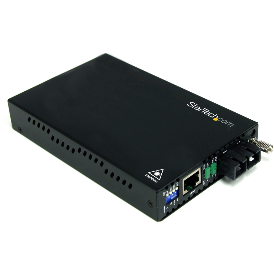 StarTech 10/100 Mbps Multi Mode Fiber Media Converter SC 2 km, TAA