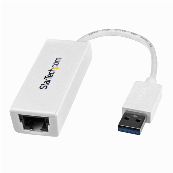 StarTech USB to Ethernet Adapter, USB 3.0 to 10/100/1000 Gigabit Ethernet LAN Adapter, USB to RJ45 Adapter, TAA Compliant