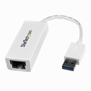 StarTech USB to Ethernet Adapter, USB 3.0 to 10/100/1000 Gigabit Ethernet LAN Adapter, USB to RJ45 Adapter, TAA Compliant