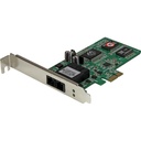 StarTech PCI Express (PCIe) Gigabit Ethernet Multimode SC Fiber Network Card Adapter NIC, 550m, TAA