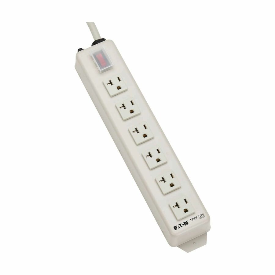 Eaton Tripp Lite Series Power It! 6-Outlet Power Strip, 15 ft. (4.57 m) Cord, 5-20P Plug, Metal Housing
