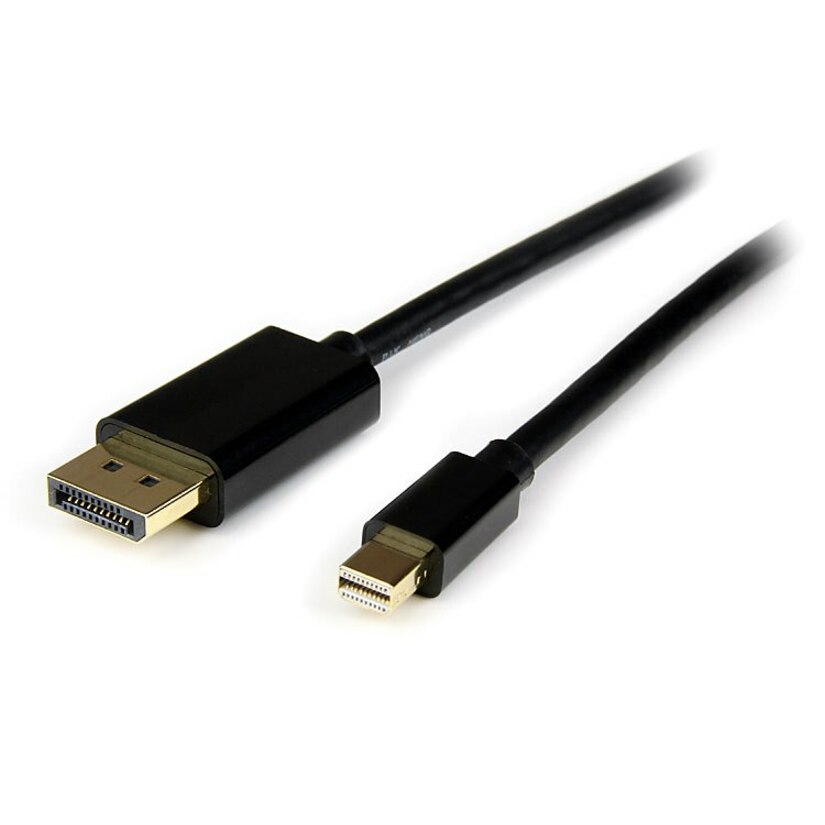 StarTech 4m (13ft) Mini DisplayPort to DisplayPort 1.2 Cable, 4K x 2K mDP to DisplayPort Adapter Cable, Mini DP to DP Cable