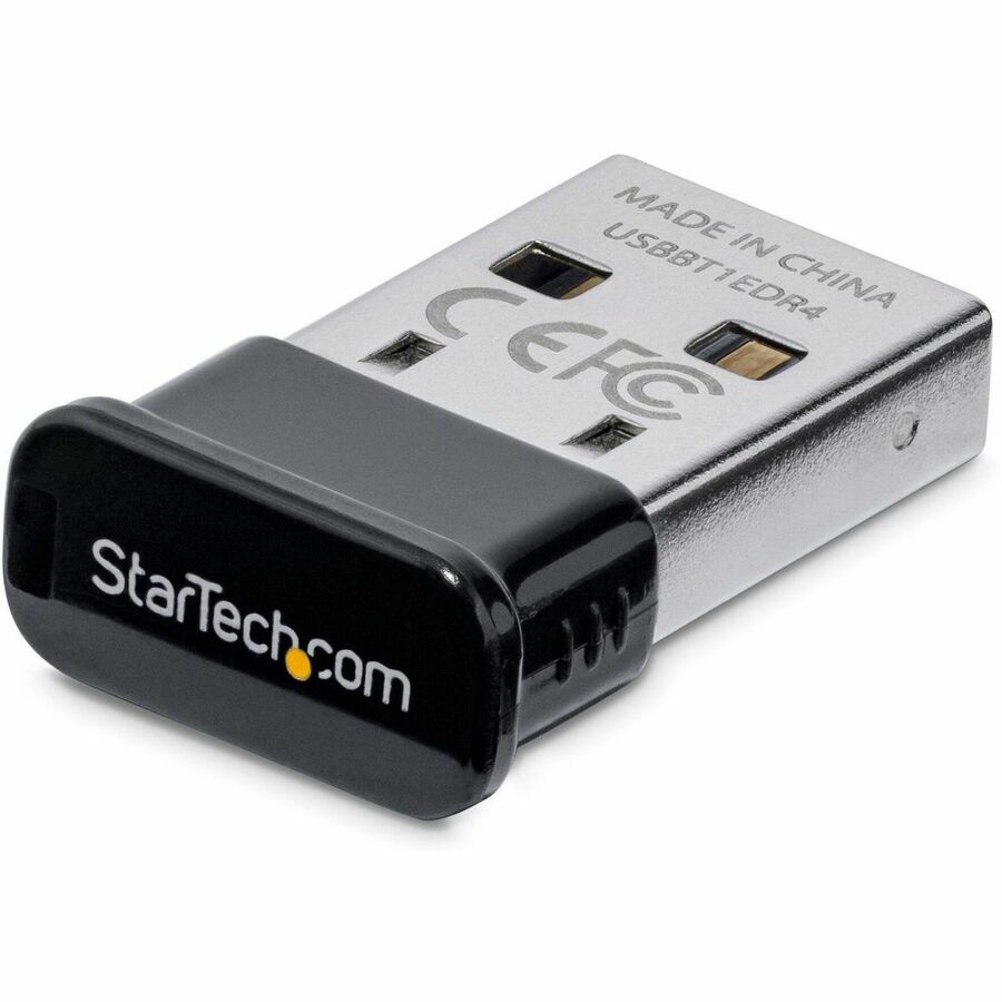 StarTech Mini USB Bluetooth 4.0 Adapter - 50m(165ft) Class 1 EDR Wireless Dongle