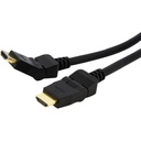 StarTech 6ft Swivel HDMI Cable, 4K 30Hz High Speed Rotating UHD HDMI Cord, HDMI 1.4 Pivot Cable with 180° Swivel Connector M/M
