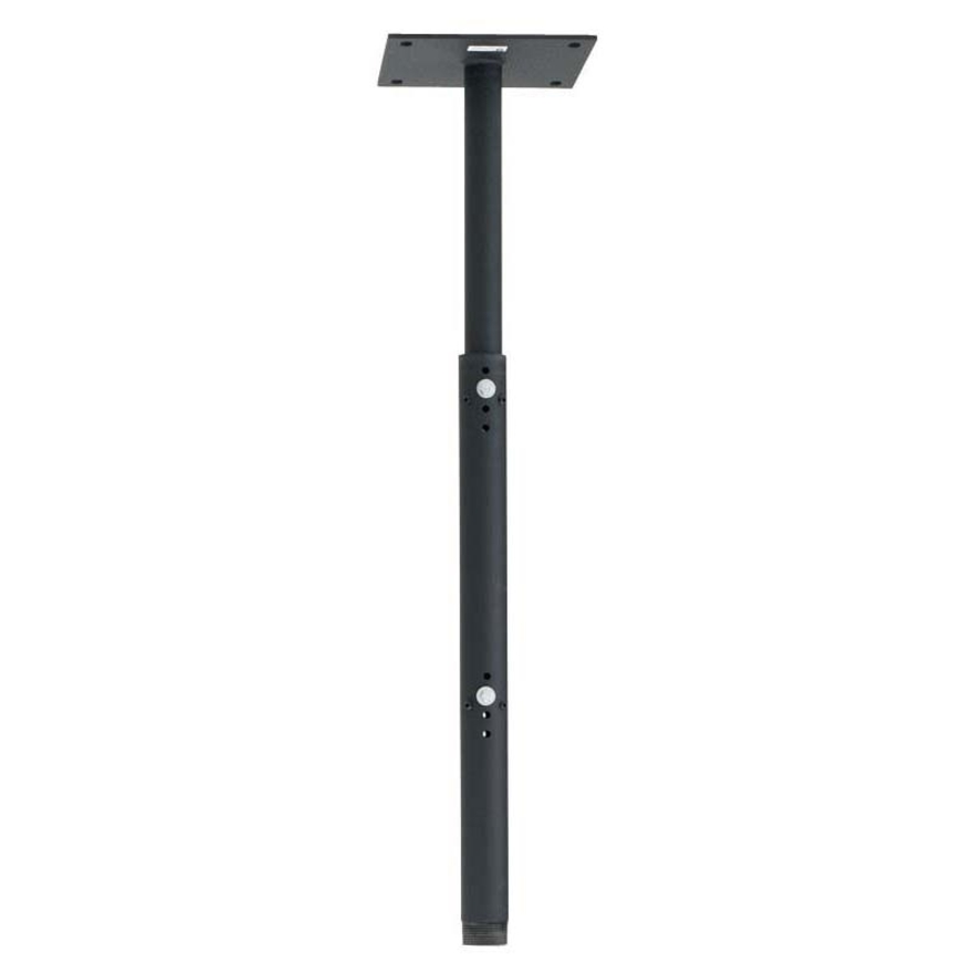 Chief 8" Ceiling Plate with 1.5" NPT 24-46" Extension Column - Black