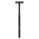 Chief 8" Ceiling Plate with 1.5" NPT 24-46" Extension Column - Black