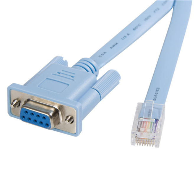 StarTech Cisco console router cable - RJ45 (m) - DB9 (f) - 6 ft