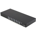 StarTech 16 Port 1U Rackmount USB KVM Switch Kit with OSD and Cables, TAA