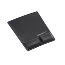 Fellowes® MICROBAN® Memory Form Mouse Pad Wrist Support - Graphite (9184001)