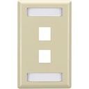 Black Box GigaStation2 2 Socket Network Faceplate