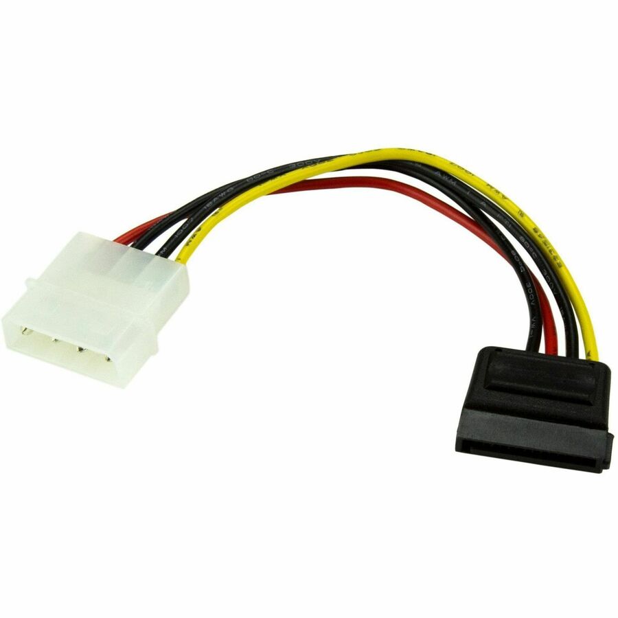 StarTech 6in 4 Pin LP4 to SATA Power Cable Adapter
