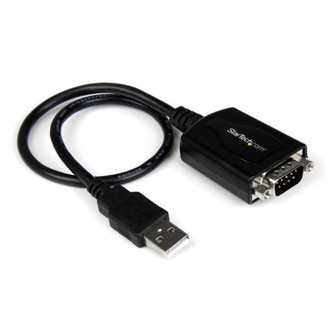 StarTech USB to Serial Adapter - Prolific PL-2303 - COM Port Retention - USB to RS232 Adapter Cable - USB Serial, TAA
