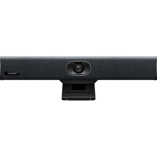 Yealink UVC34 All-in-One USB Video Bar - For Meeting Room, Video Conferencing - CMOS - 3840 x 2160 Video (Content) - 4K UHD - 1 x Network (RJ-45) - 1 x HDMI Out - USB - Wireless LAN - Wall Mountable