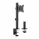 Rocstor ErgoReach Y10N004-B1 Desk Mount for Monitor - Black - Landscape/Portrait