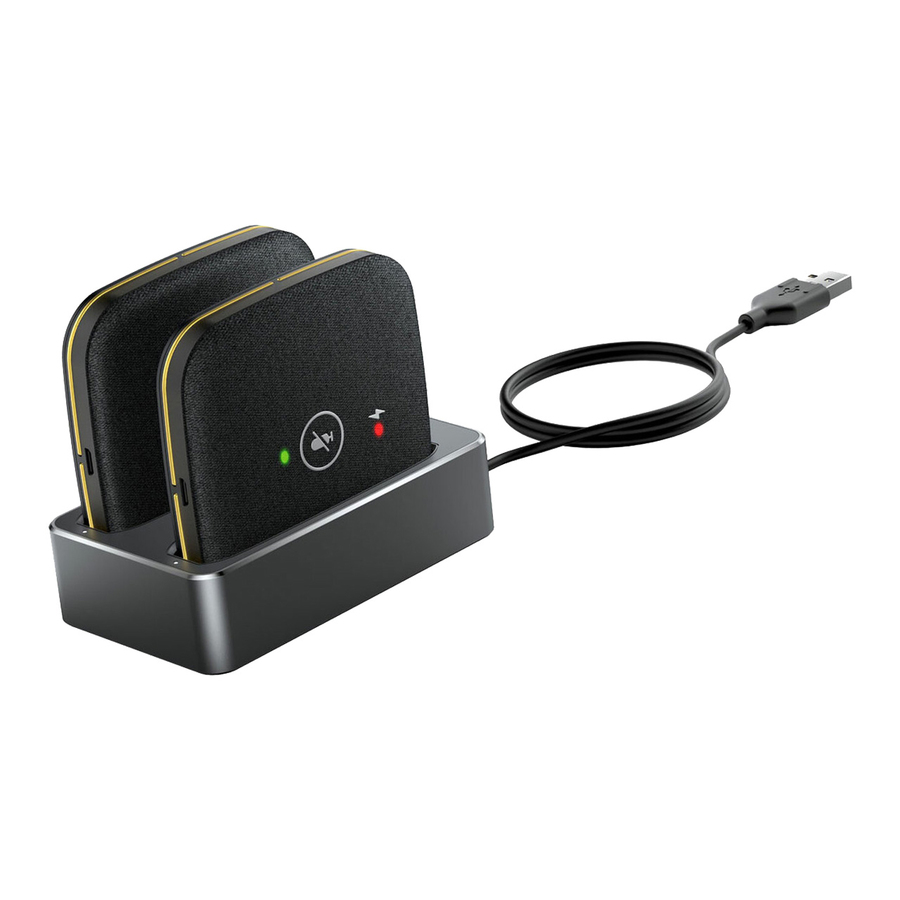 Yealink Wireless Full Duplex Microphone - Black