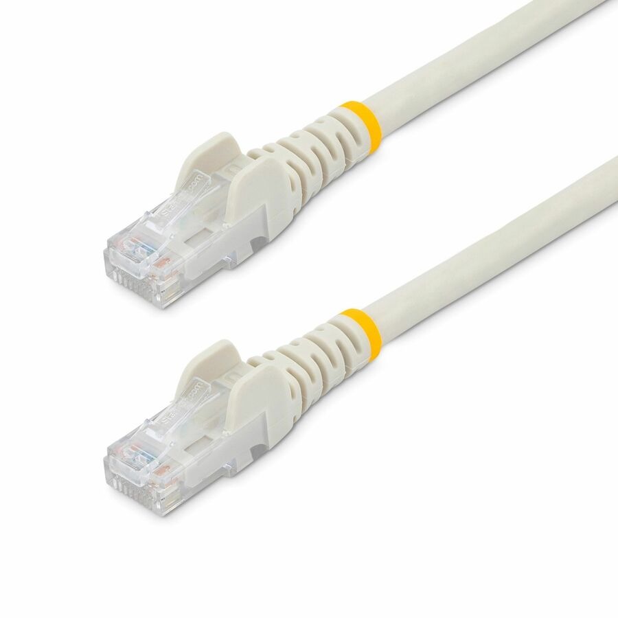 StarTech 20ft CAT6 Ethernet Cable - White Snagless Gigabit - 100W PoE UTP 250Mhz Category 6 Patch Cord UL Certified Wiring/TIA