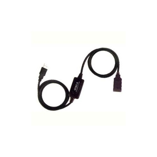Unirise USB Data Transfer Cable - 15 ft USB Data Transfer Cable - First End: USB 2.0 Type A - Male - Second End: USB 2.0 Type A - Female