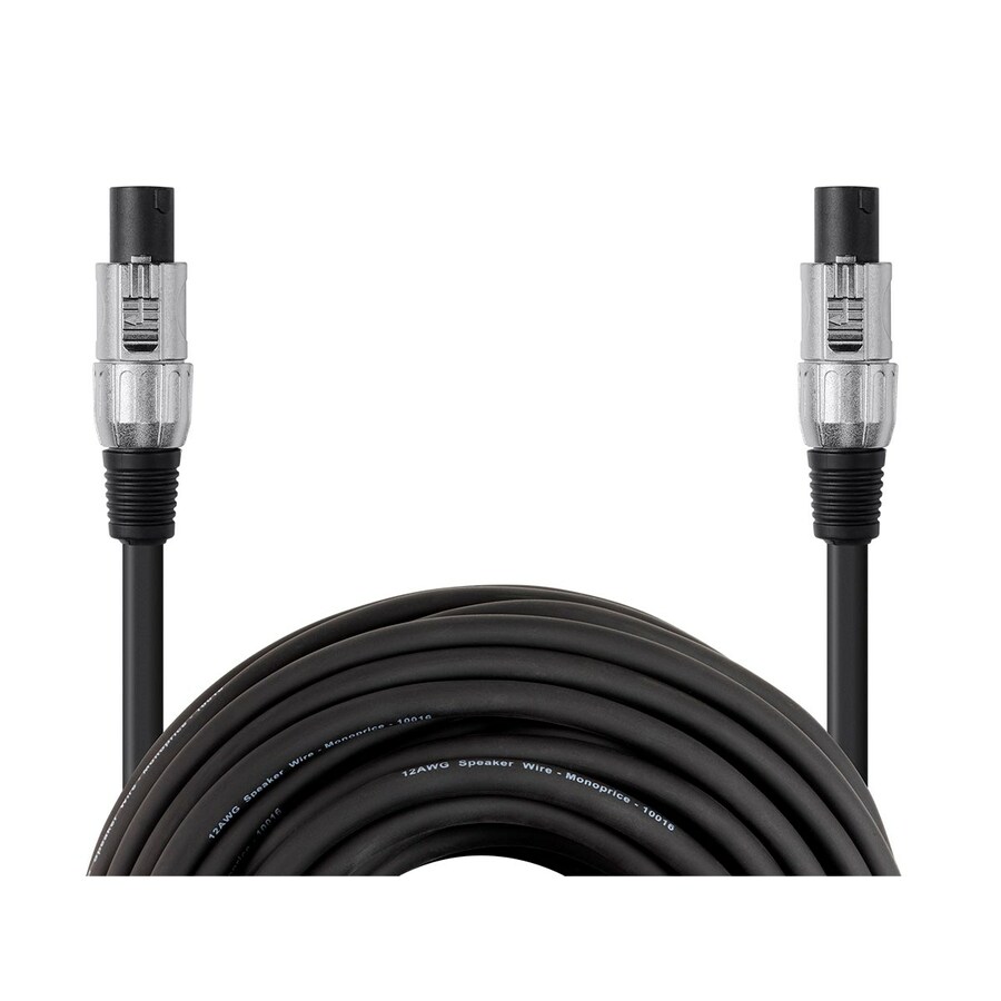 Monoprice Choice Series NL4FC Speaker Cable with Four 12 AWG Conductors, 6ft