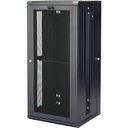StarTech 4-Post 26U Wall Mount Network Cabinet, 19" Hinged Wall-Mounted Server Rack for Data / IT Equipment, Lockable Rack Enclosure
