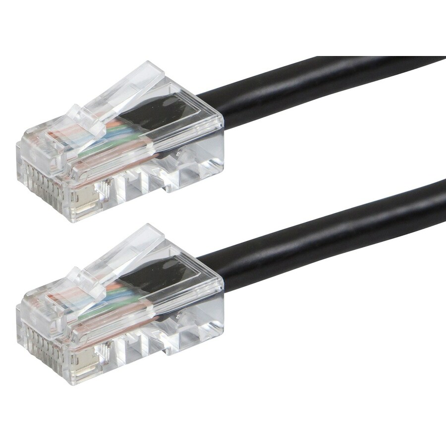 Monoprice ZEROboot Series Cat6 24AWG UTP Ethernet Network Patch Cable, 10ft Black
