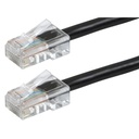 Monoprice ZEROboot Series Cat6 24AWG UTP Ethernet Network Patch Cable, 10ft Black