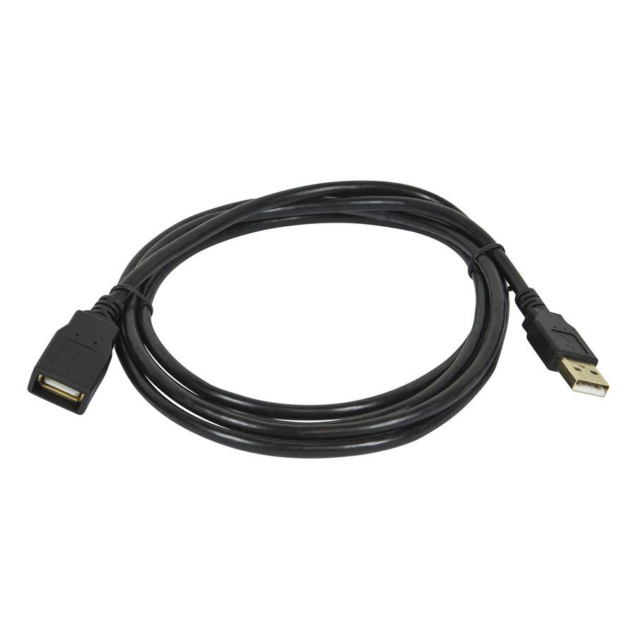 Monoprice 6ft USB 2.0 A Male to A Female Extension 28/24AWG Cable (Gold Plated)