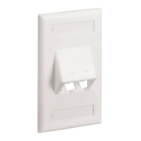 Panduit Classic CFPSL2WHY Faceplate