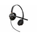 Poly EncorePro 520 with Quick Disconnect Binaural Headset TAA - Stereo - Mini-phone (3.5mm) - Wired - 20 Hz to 10 kHz - Over-the-head, On-ear - Binaural - Supra-aural - 2.58 ft Cable - Noise Cancelling, Omni-directional Microphone - Noise Canceling - Black - TAA Compliant