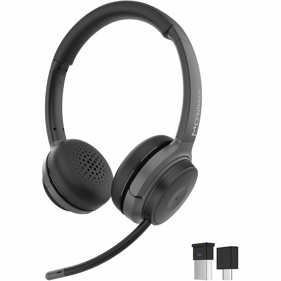 Morpheus 360 Advantage Stereo Wireless UC Headset with Boom Microphone HS6500SBT - Bluetooth Headphones