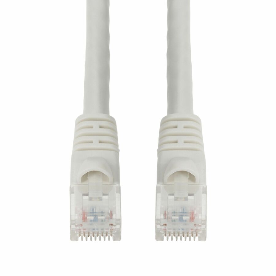 AddOn 3ft White CAT 6 PVC Ethernet Cable Snagless Bubble Boot RJ-45 M/M