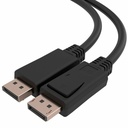 C2G TAA-Compliant DisplayPort™ Cable with Latches-8K 60Hz - M/M - Black