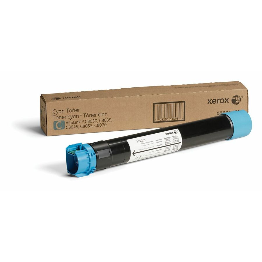 Xerox Genuine Xerox® AltaLink® C8000 Series Color Multifunction Printers, EC8000 Series Cyan Standard capacity Toner Cartridge (15000 Pages) - 006R01698