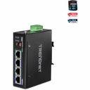 TRENDnet 95W 2-Port Industrial 2.5G PoE++ Injector, Supports PoE IEEE 802.3af, PoE+ IEEE 802.3at, And PoE++ IEEE 802.3bt, Not Compatible With Passive PoE Devices, Black, TI-IG290