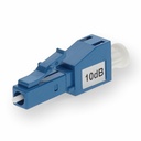 AddOn 2-Pack 10dB fixed Male to Female LC/UPC SMF OS1 Simplex fiber Attenuator