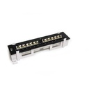 StarTech.com 1U 12 Port Wall Mount Cat5e 110 Patch Panel - 45 Degree - Organize up to 12 Cat5e patch cables
