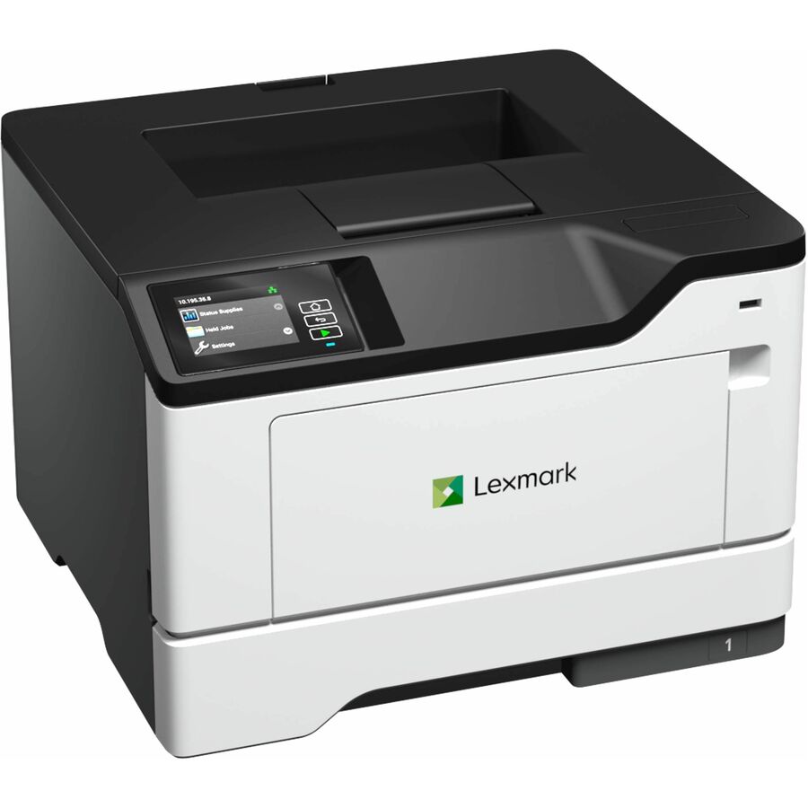 Lexmark MS531dw Desktop Wired Laser Printer - Monochrome - TAA Compliant - 46 ppm Mono - 1200 x 1200 dpi Print - 350 Sheets Input - Ethernet - Wireless LAN - 120000 Pages Duty Cycle - Plain Paper Print - Gigabit Ethernet - USB